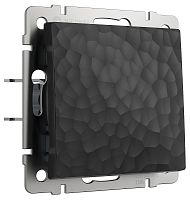 Переключатель без рамки Werkel Hammer 1-кл. проходной черный картинка